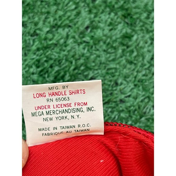 Vintage Moosehead Beer Canadian Lager Trucker Hat Snapback Cap Red Mesh Foam - Picture 8 of 8